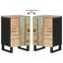 Mueble de baño madera maciza reciclada 38x33x58