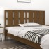 Cabecero de cama madera maciza pino marrón miel 165,5x4x100