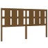 Cabecero de cama madera maciza pino marrón miel 165,5x4x100