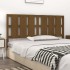 Cabecero de cama madera maciza pino marrón miel 165,5x4x100
