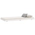 Cama sin colchón madera maciza de pino blanca 80x200