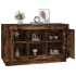 Aparador madera contrachapada color roble ahumado 102x35x60