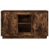 Aparador madera contrachapada color roble ahumado 102x35x60