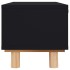 Mesa de centro madera contrachapada y de pino negro 80x40x30