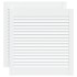 Puerta de armario lamas 2 uds madera pino blanco 61,5x59,4