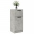 Aparador 2 uds madera contrachapada gris hormigón 30x30x70