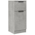 Aparador 2 uds madera contrachapada gris hormigón 30x30x70