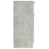 Aparador 2 uds madera contrachapada gris hormigón 30x30x70