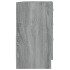 Armario para lavabo madera contrachapada gris Sonoma