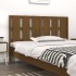 Cabecero de cama madera maciza pino marrón miel 155,5x4x100