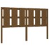 Cabecero de cama madera maciza pino marrón miel 155,5x4x100