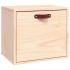 Armario de pared de madera maciza de pino 40x30x35