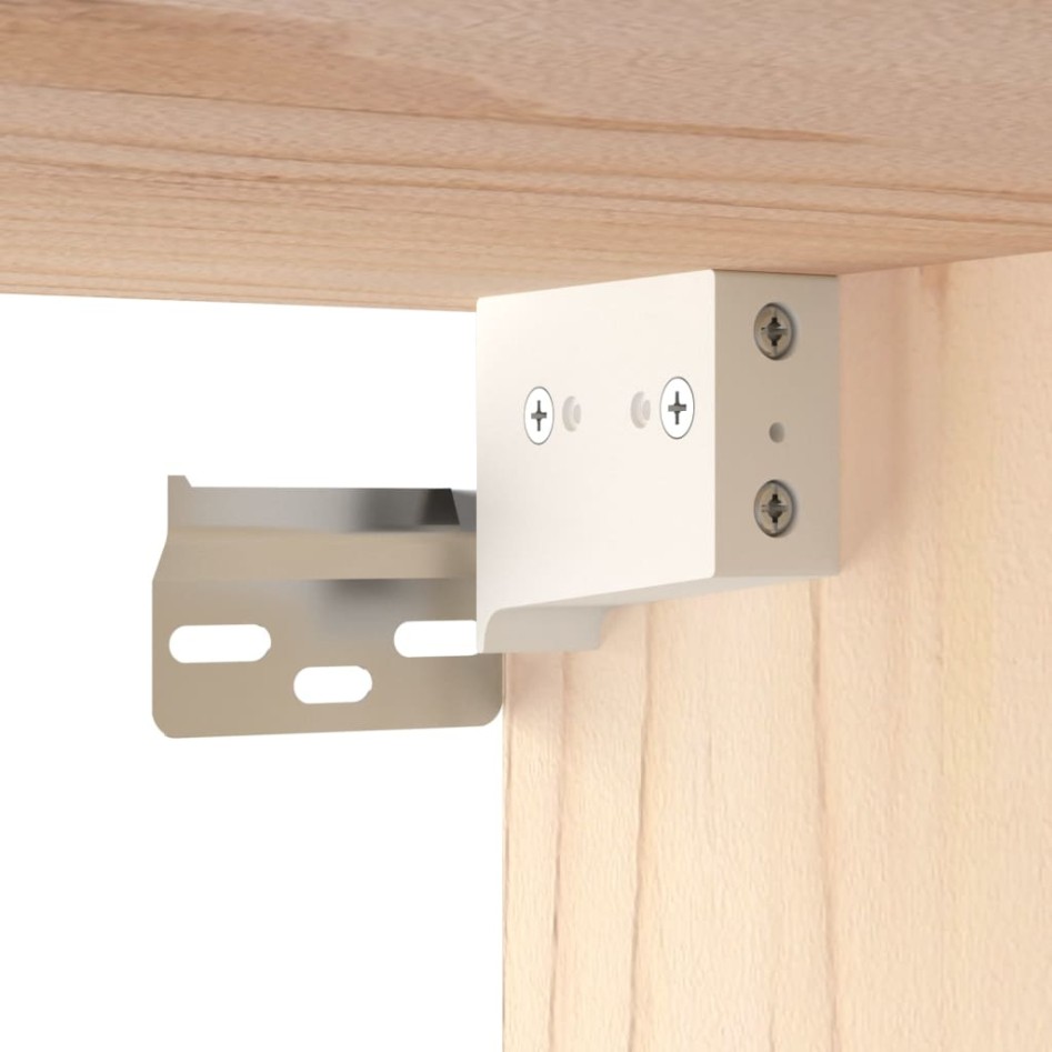 Armario de pared de madera maciza de pino 40x30x35