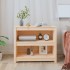 Estantería madera maciza de pino 80x35x68