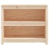 Estantería madera maciza de pino 80x35x68