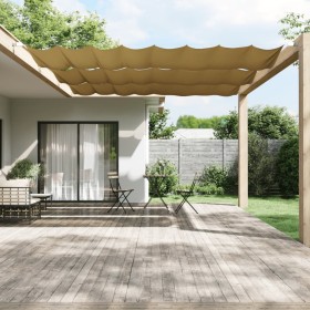 Toldo vertical beige 140x1200 cm tela