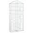 Cesta gaviones forma arco hierro galvanizado 100x30x200/220