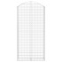 Cesta gaviones forma arco hierro galvanizado 100x30x200/220
