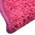 Alfombras de peldaños de escalera 15 uds rosa 56x17x3