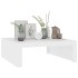 Mesa de centro madera contrachapada blanco 100x100x35