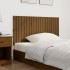 Cabecero cama pared madera maciza pino marrón miel
