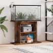 Soporte para acuario madera ingeniería roble ahumado 80x35x60cm