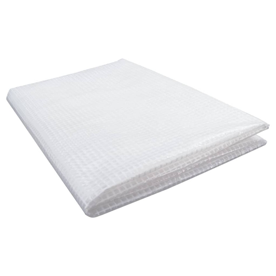 Lona de gasa de vuelta blanco 140 g/m² 8x8