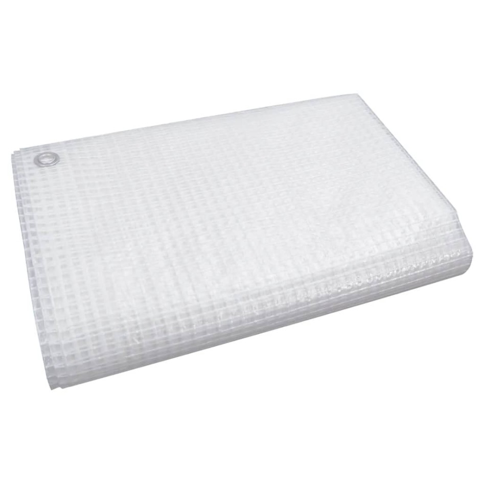 Lona de gasa de vuelta blanco 140 g/m² 8x8