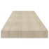 Estantes flotantes de pared 4 uds MDF roble 90x23,5x3,8