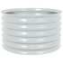 Arriate de acero galvanizado plateado 80x80x44