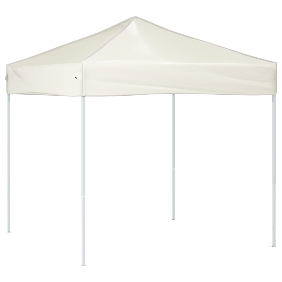 Carpa para fiestas plegable color crema 2x2