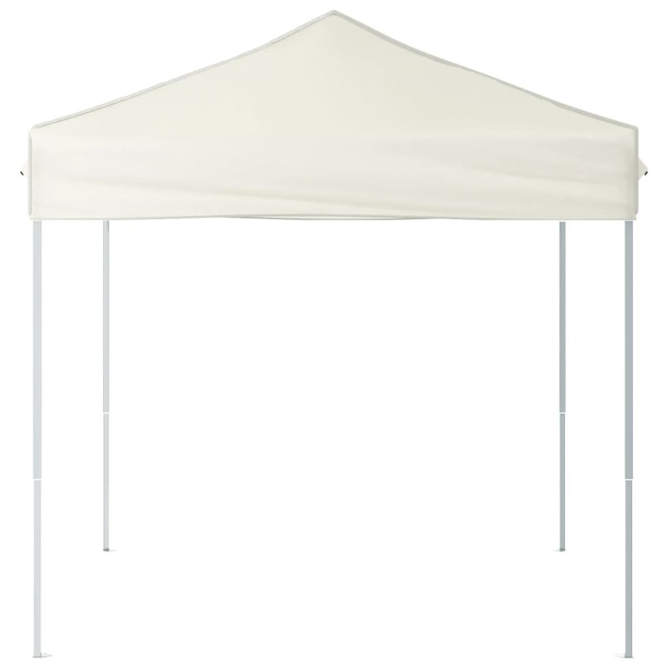 Carpa para fiestas plegable color crema 2x2