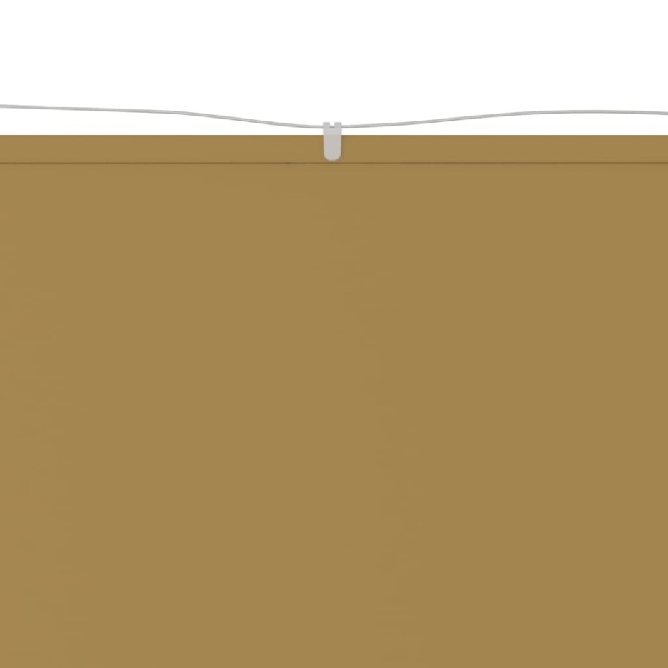 Toldo vertical beige 100x1200 cm tela