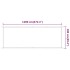 Toldo vertical beige 100x1200 cm tela