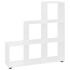 Estantería forma de escalera madera contrachapada blanco
