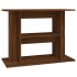 Soporte para acuario madera ingeniería roble marrón 80x35x60