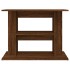 Soporte para acuario madera ingeniería roble marrón 80x35x60