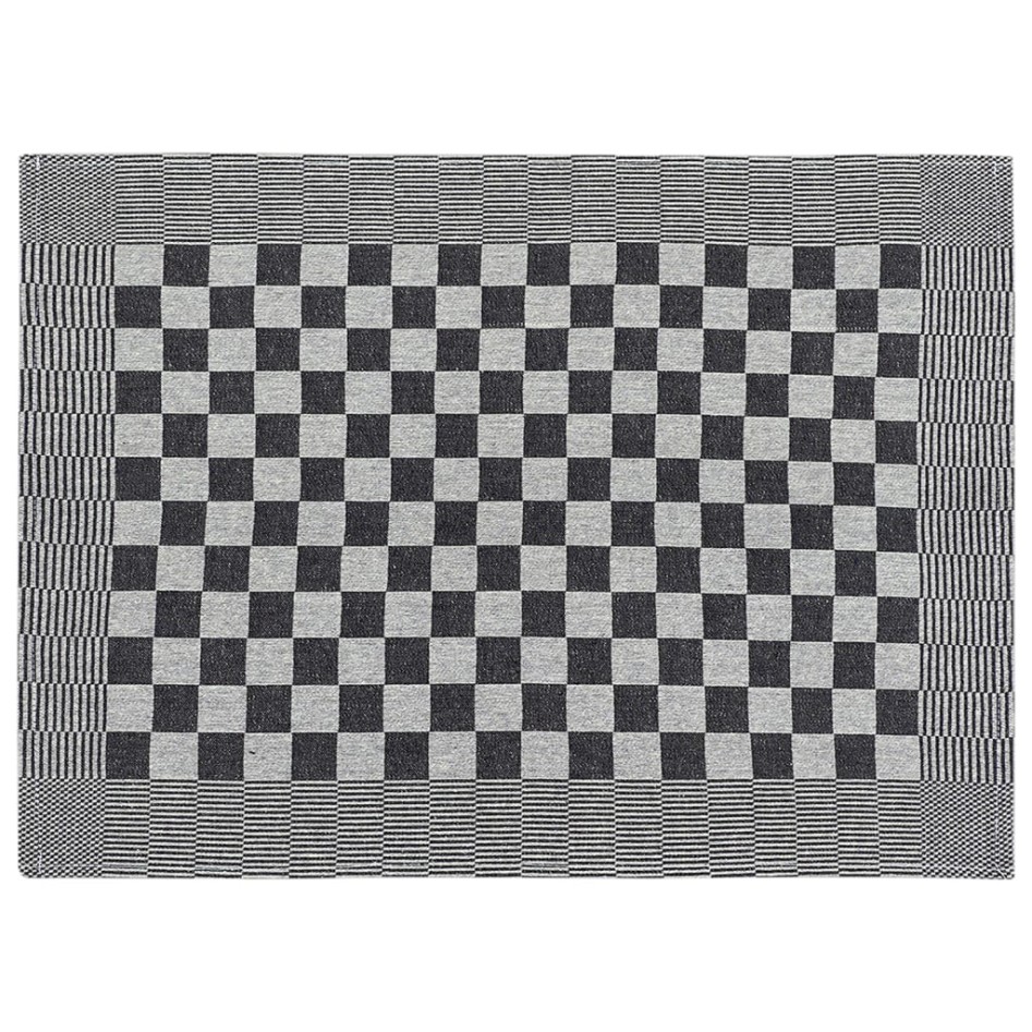 Juego de paños 50 unidades algodón negro y