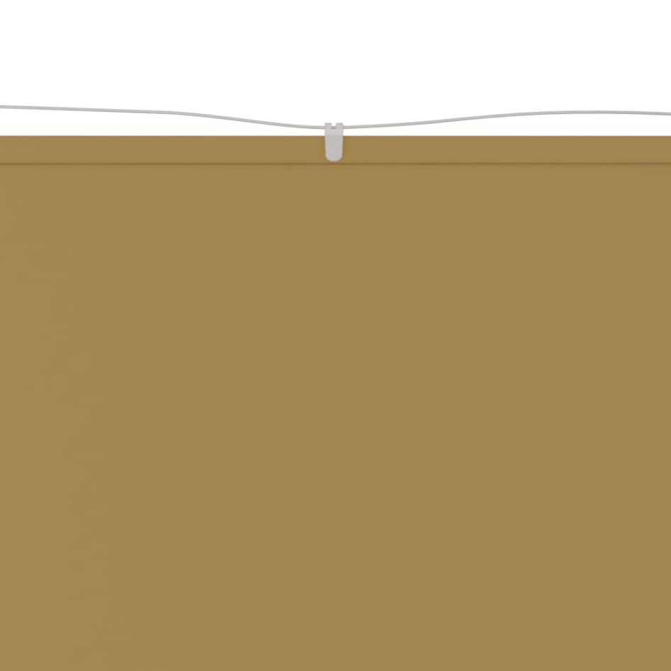 Toldo vertical beige 60x1200 cm tela