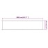 Toldo vertical terracota tela oxford 60x1000