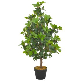 Planta artificial árbol de laurel con macetero 90 cm