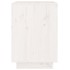 Mesita de noche madera maciza de pino blanco 40x35x50
