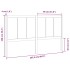 Cabecero de cama madera maciza de pino 205,5x4x100
