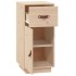 Aparador de madera maciza de pino 34x40x75