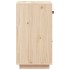 Aparador de madera maciza de pino 34x40x75