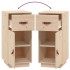 Aparador de madera maciza de pino 34x40x75