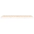 Estructura de cama madera maciza de pino blanco 75x190