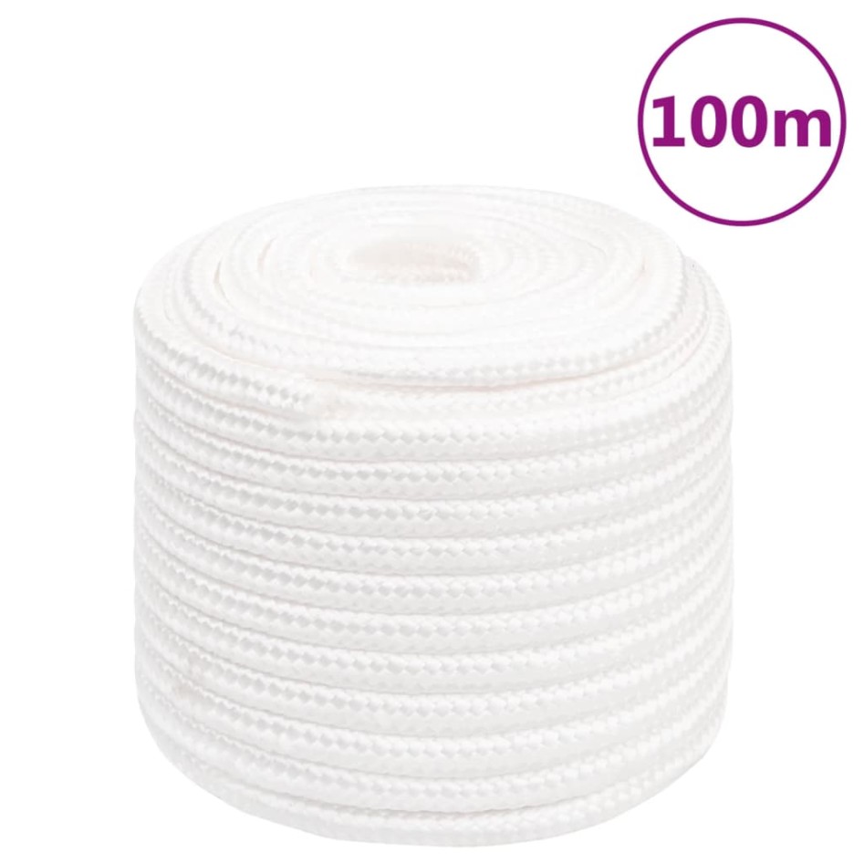 Cuerda de barco polipropileno blanco intenso 18 mm 100