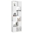Estantería divisor de espacios blanco 60x24x186