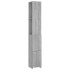 Mueble de baño madera de ingeniería gris Sonoma 25x26,5x170